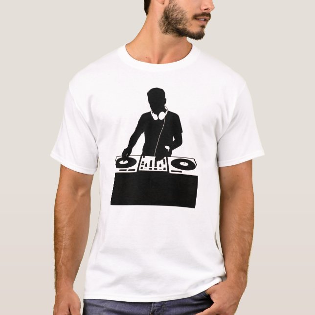 DJ Silhouette T-Shirt (Front)