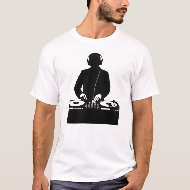 DJ Silhouette T-Shirt (Front)