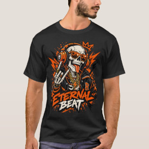 DJ Skeleton Music Producer Shirt, Eternal Beats St T-Shirt