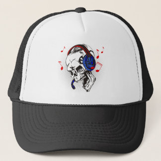 DJ Skull Trucker Hat
