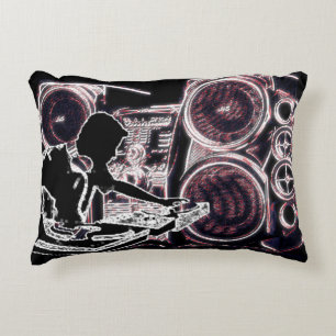 DJ SPEAKERS DECORATIVE CUSHION