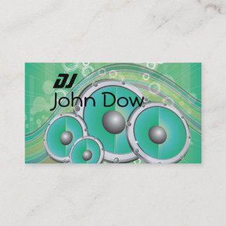 DJ Style Business Card
