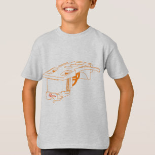 DJ Stylus - Disc Jockey Turntable Deck Vinyl T-Shirt