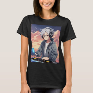 DJ t-shirt in typically features a sleek and