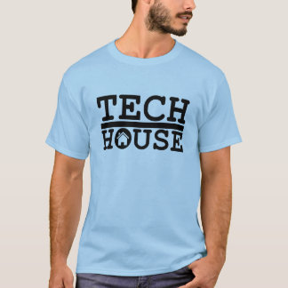 dj tech house music deep black design t shirt