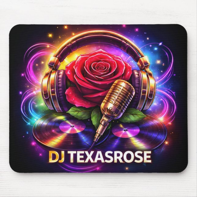 DJ TEXASROSE 2 MOUSE MAT (Front)
