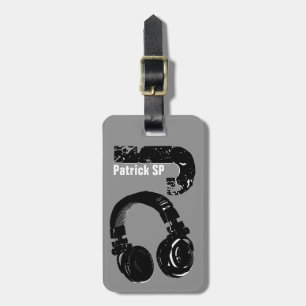DJ travel Luggage Tag