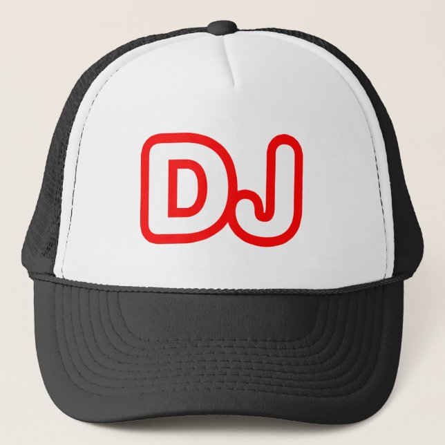 DJ TRUCKER HAT (Front)