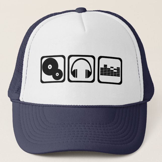 DJ TRUCKER HAT (Front)