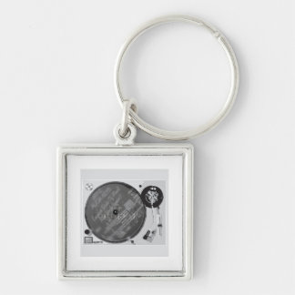 DJ Turntable Key Ring