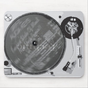 DJ Turntable Mouse Mat