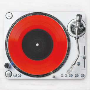 Dj turntable Mousepad