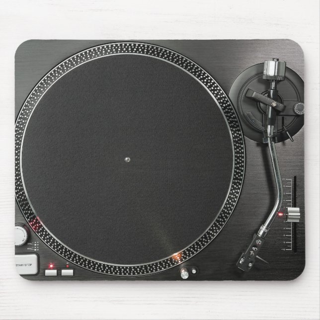 Dj turntable Mousepad (Front)
