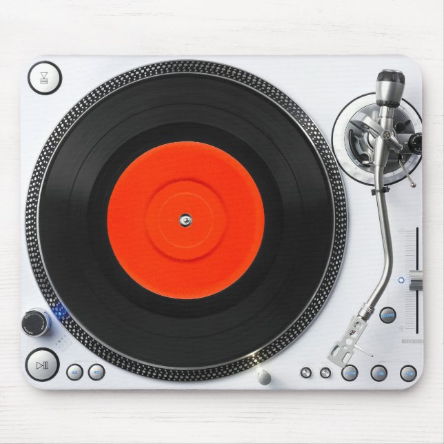 Dj turntable Mousepad (Front)