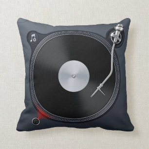 DJ Turntable Pillow