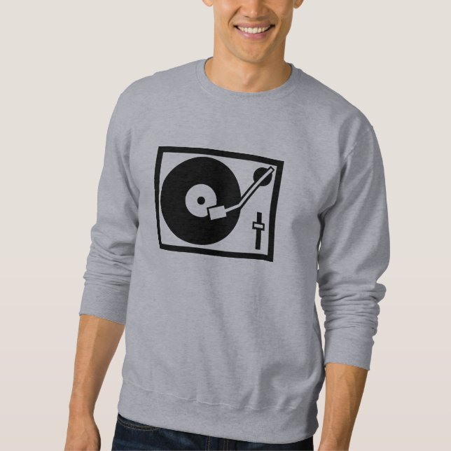 DJ - Turntable Sweatshirt (Front)