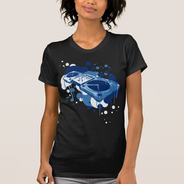 DJ Turntables T-Shirt (Front)