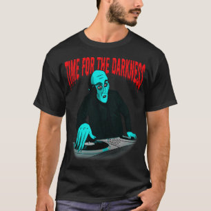 DJ Vampire Goth Gothic Music Darkness Funny Hallow T-Shirt