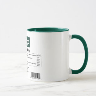 Django Nutrition Facts Mug