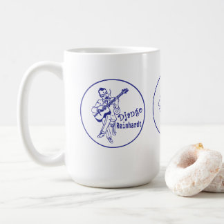 'Django Reinhardt' Drawing Logo Coffee Mug