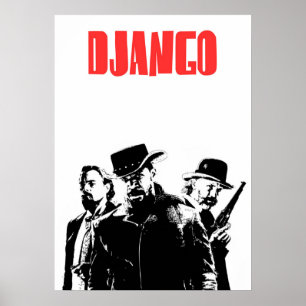 Django Unchained illustration Poster