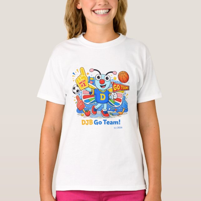 DJB Go Team! T-Shirt (Front)