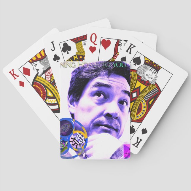 DJCyberWear Hegira バイスクルトランプ Playing Cards (Back)