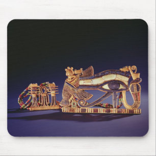 Djed pillar pectoral and wedjet eye pectoral mouse mat