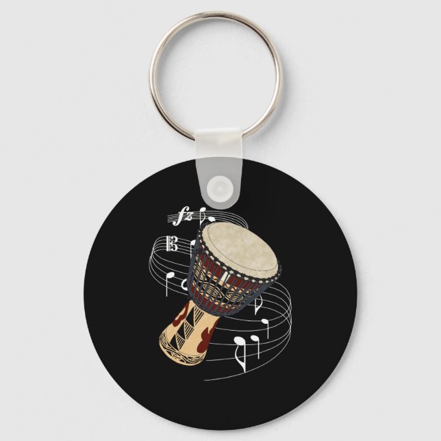 Djembe Key Ring (Front)