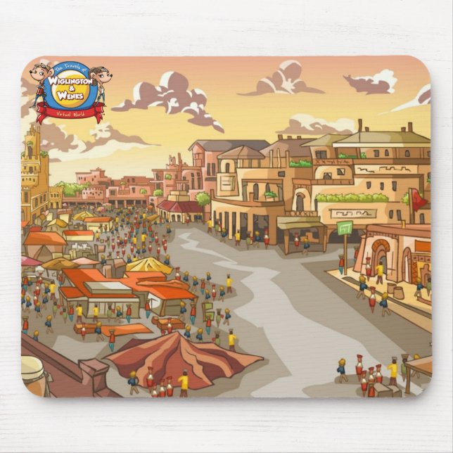 Djemma El Fna Mouse Mat (Front)