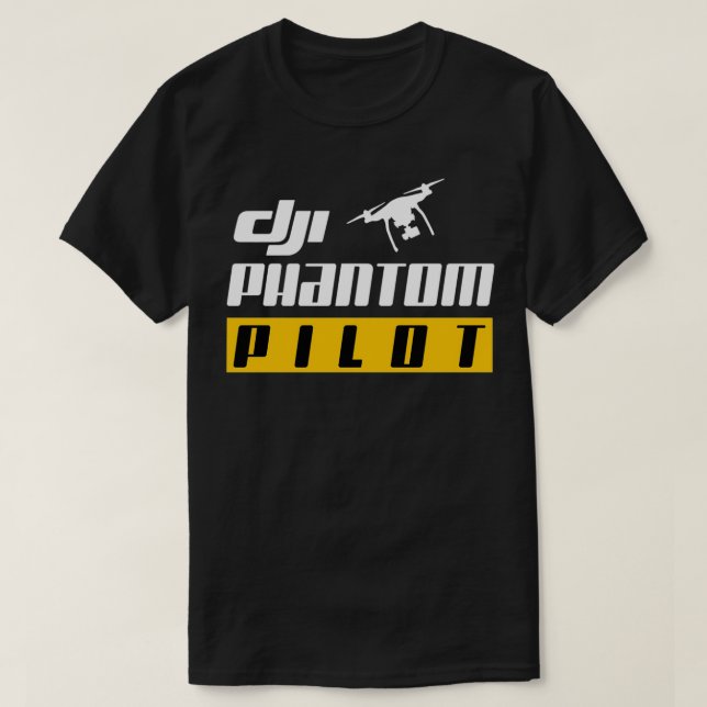 Dji Phantom Pilot drone cool unisex T-Shirt (Design Front)