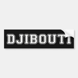 Djibouti Bumper Sticker