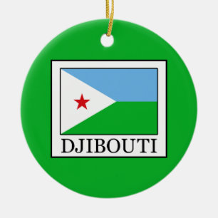 Djibouti Ceramic Tree Decoration