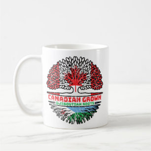Djibouti Djiboutian Canadian Canada Tree Roots Coffee Mug