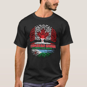Djibouti Djiboutian Canadian Canada Tree Roots T-Shirt