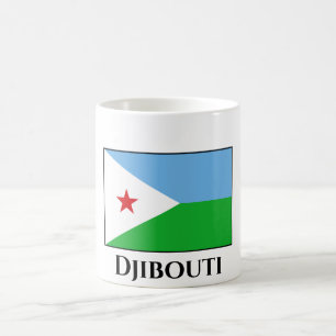 Djibouti Flag Coffee Mug