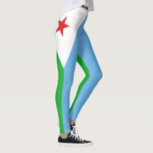 Djibouti Flag Leggings