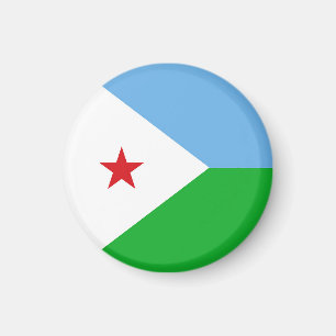 Djibouti flag magnet