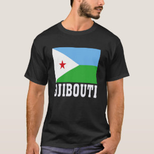 Djibouti Flag Patriotic National Roots Souvenir T-Shirt