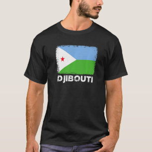 Djibouti Flag Support Djiboutian People Women Men T-Shirt