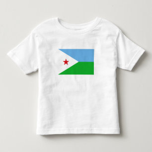 Djibouti Flag Toddler T-Shirt
