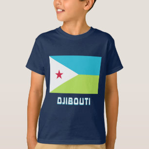 Djibouti Flag with Name T-Shirt