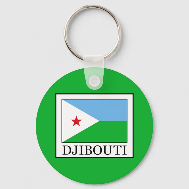 Djibouti Key Ring (Front)