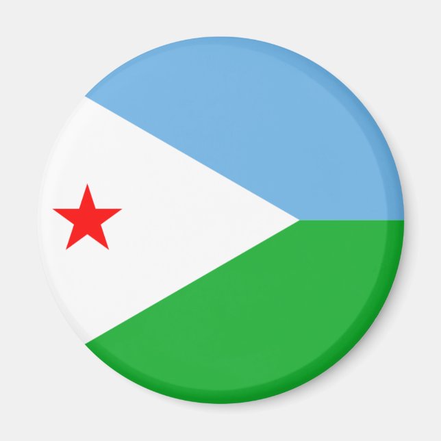 djibouti magnet (Front)