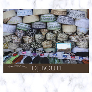 Djibouti Market Postcard