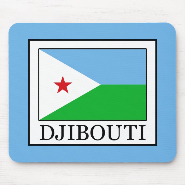 Djibouti Mouse Mat (Front)