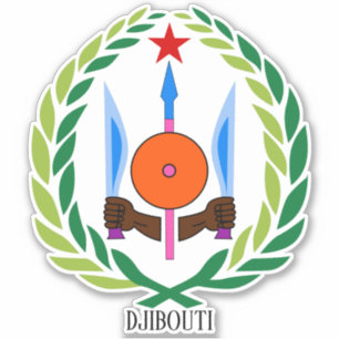 Djibouti National Emblem Patriotic