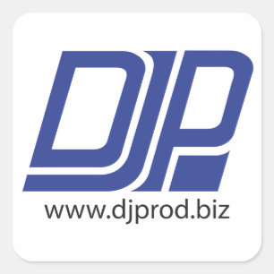 DJP Logo Stickers (Square)