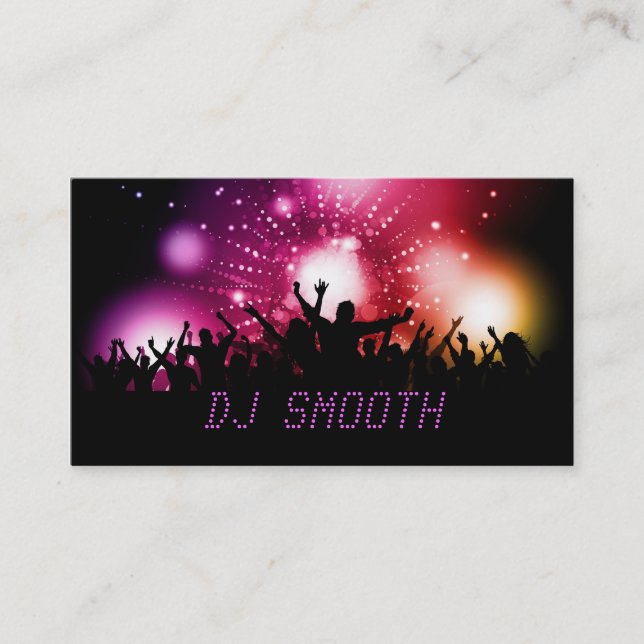 DJ's Business Card (Front)