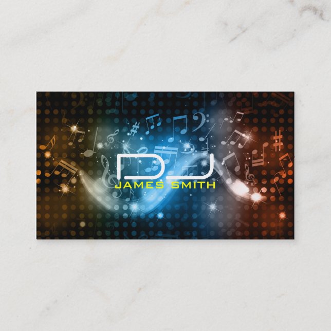 DJ's Business Card (Front)